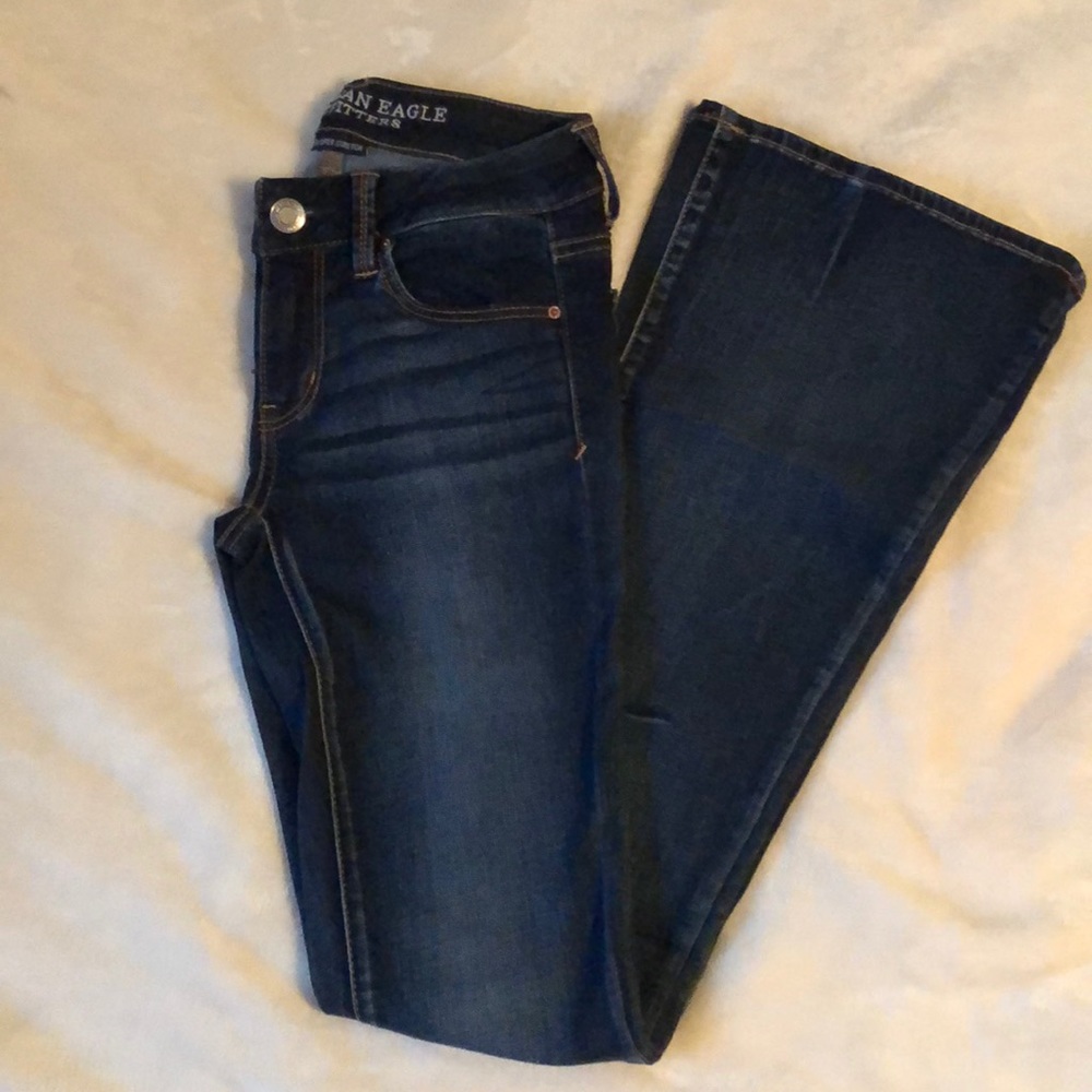 Boho flare jeans